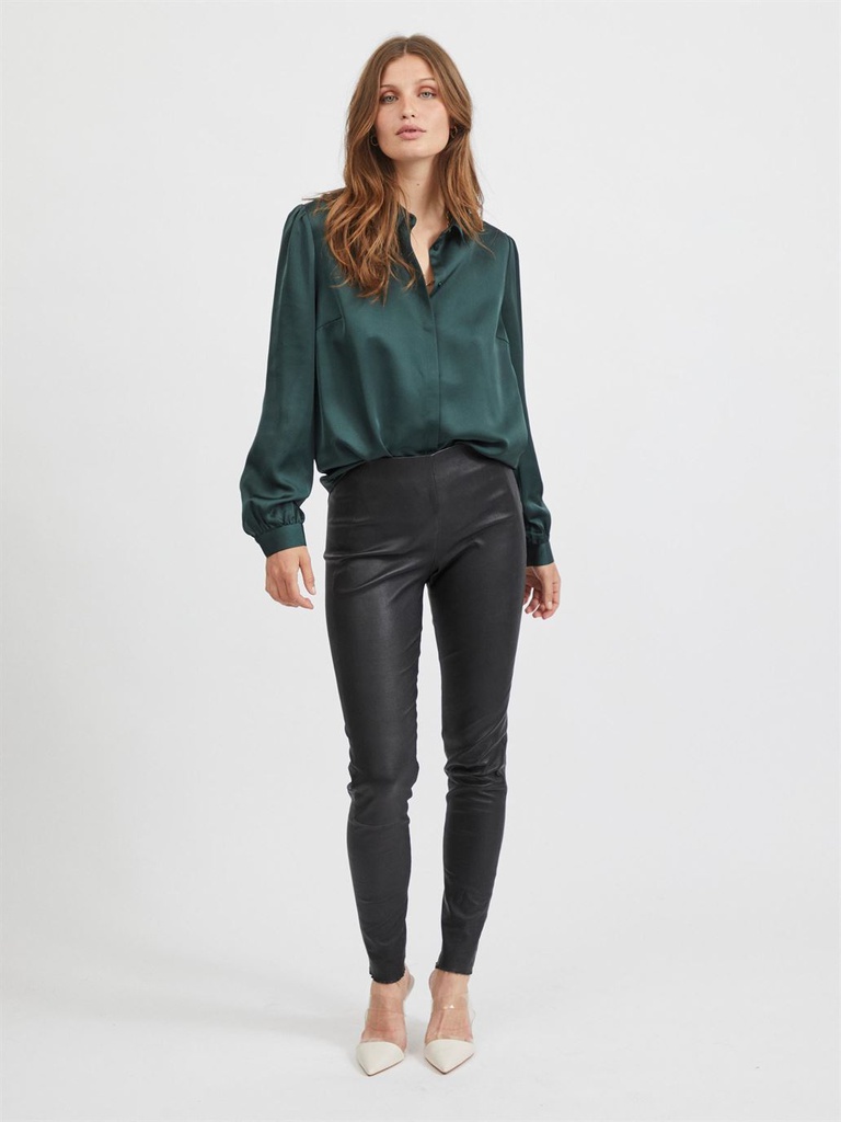 Top VIELLETTE SATIN L/S SHIRT/SU