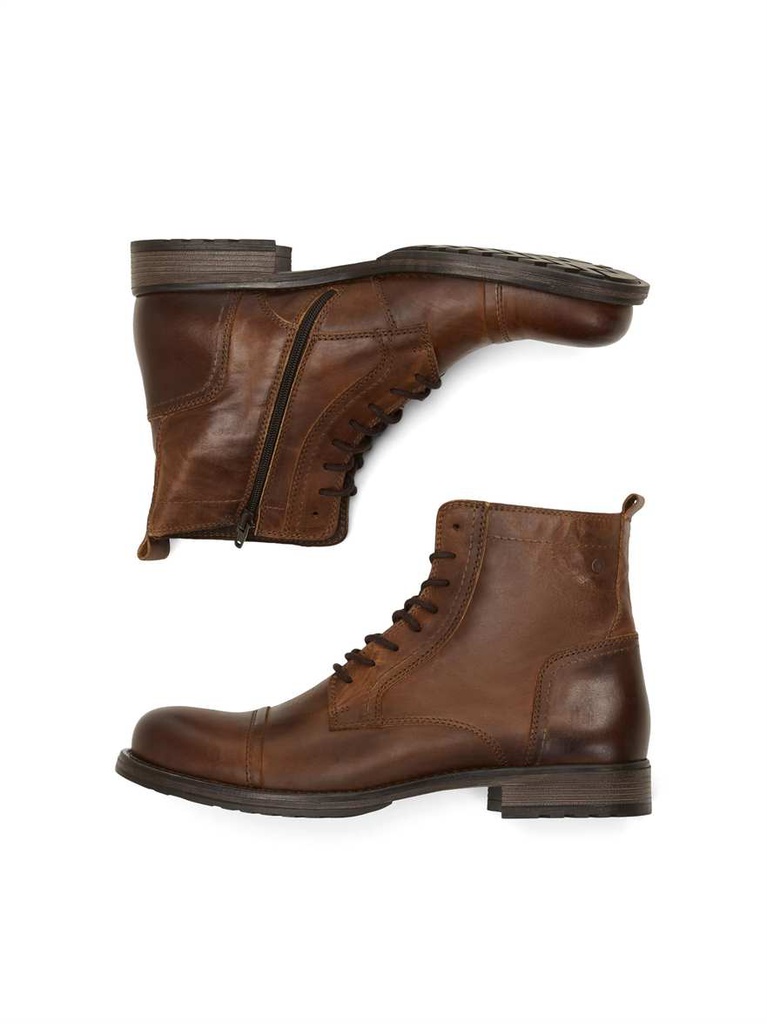 Chaussures RUSSEL LEATHER COGNAC