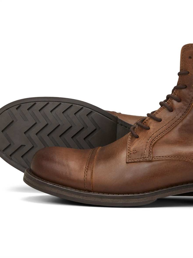 Chaussures RUSSEL LEATHER COGNAC