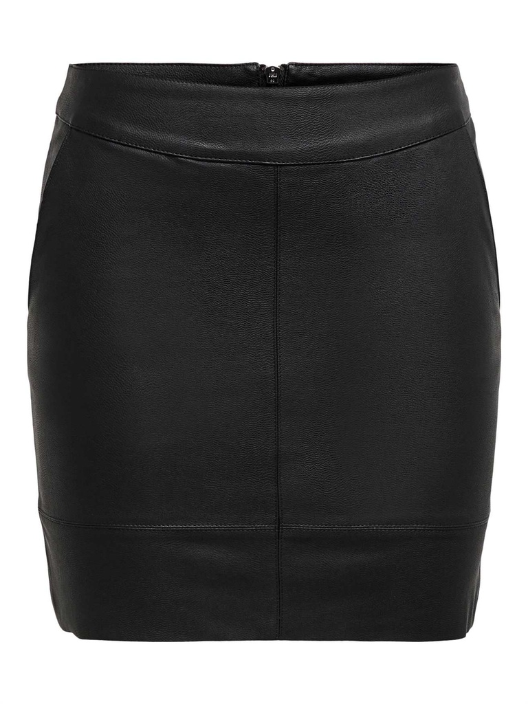 Jupe ONLY ONLBASE FAUX LEATHER SKIRT OTW NOOS