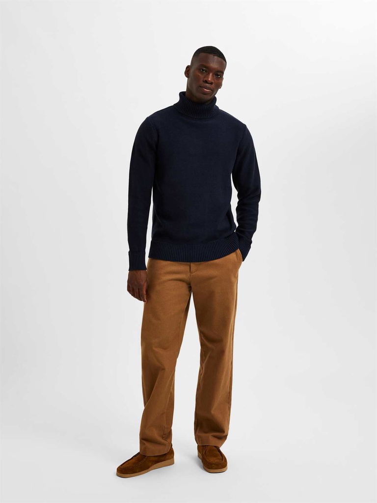 Pull SELECTED SLHAXEL LS KNIT ROLL NECK W