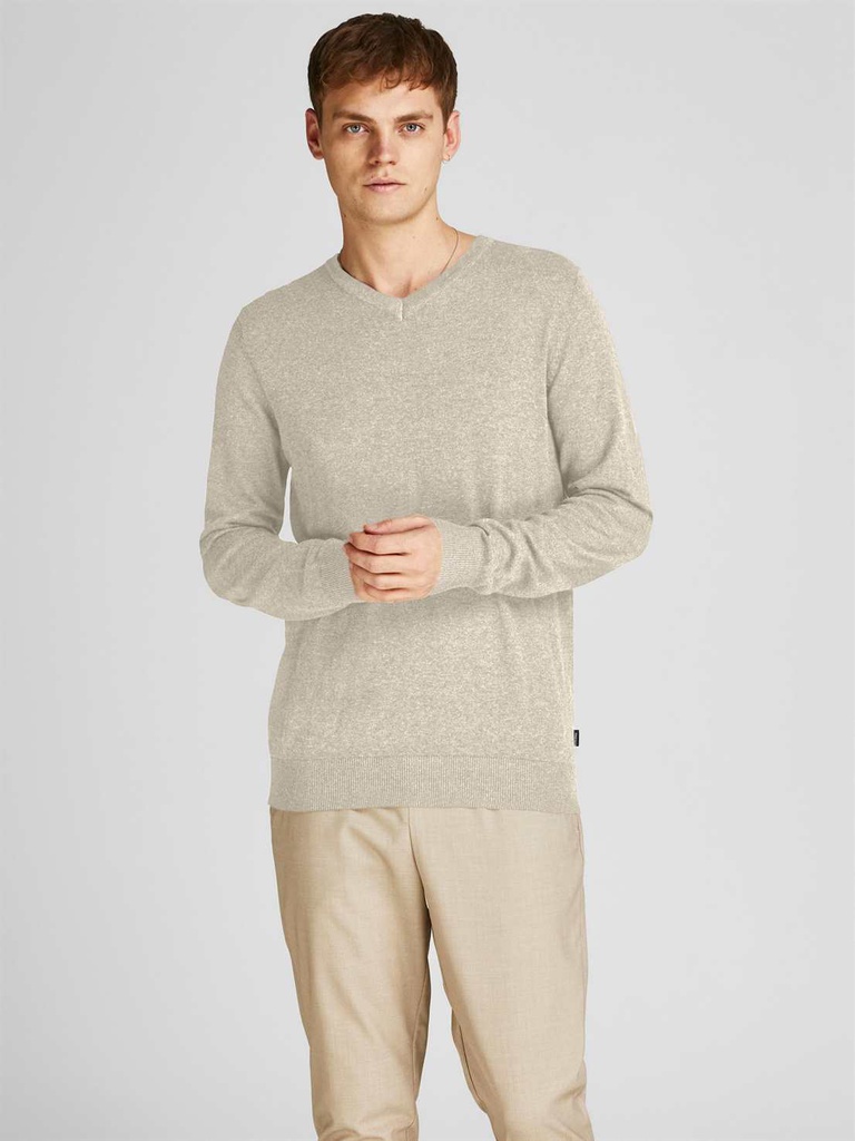 Pull JACK &amp; JONES JJEEMIL KNIT V-NECK NOOS