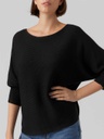 Pull VERO MODA VMNORA 3/4 BOATNECK BLOUSE NOOS