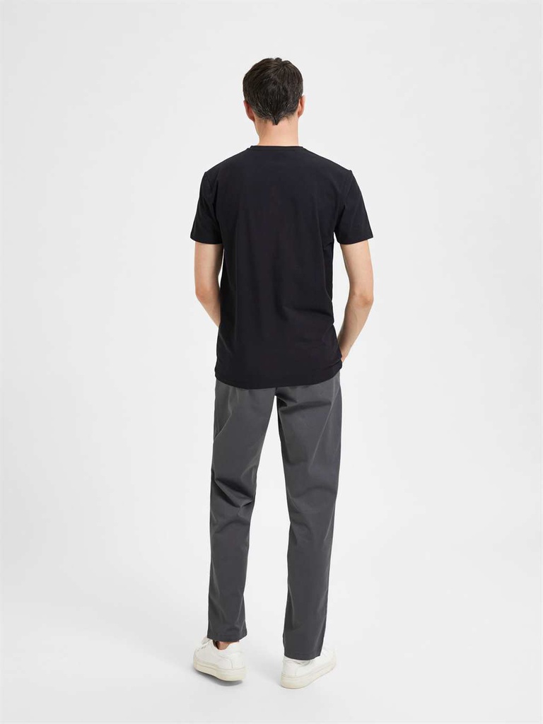 T-shirt SELECTED SLHAEL SS V-NECK TEE NOOS