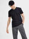 T-shirt SELECTED SLHAEL SS V-NECK TEE NOOS