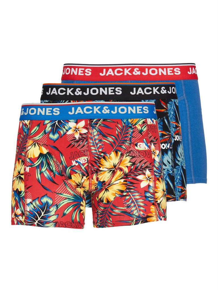 Sous-vêtements JACK &amp; JONES JACAZORES TRUNKS 3 PACK NOOS