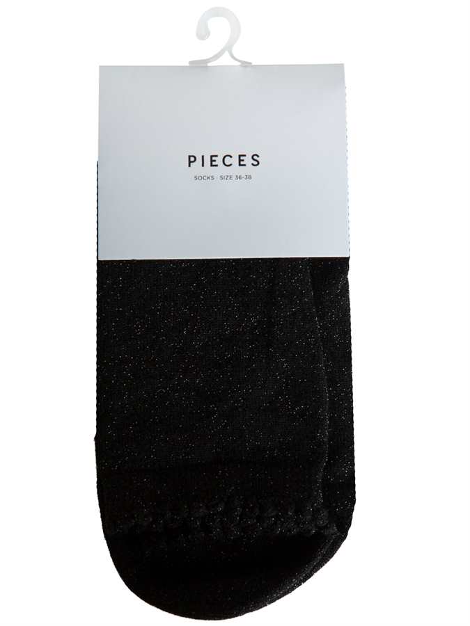 Chaussettes PIECES PCSEBBY GLITTER LONG 1 PACK SOCKS NOOS