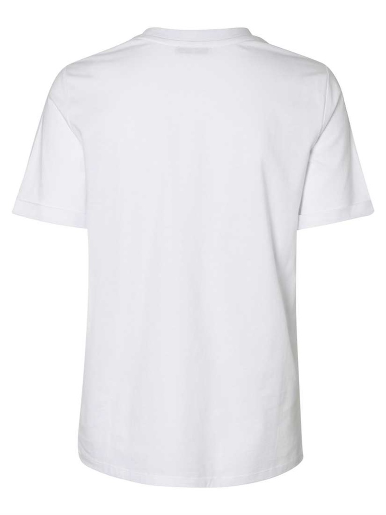 Top PIECES PCRIA SS FOLD UP SOLID TEE NOOS BC