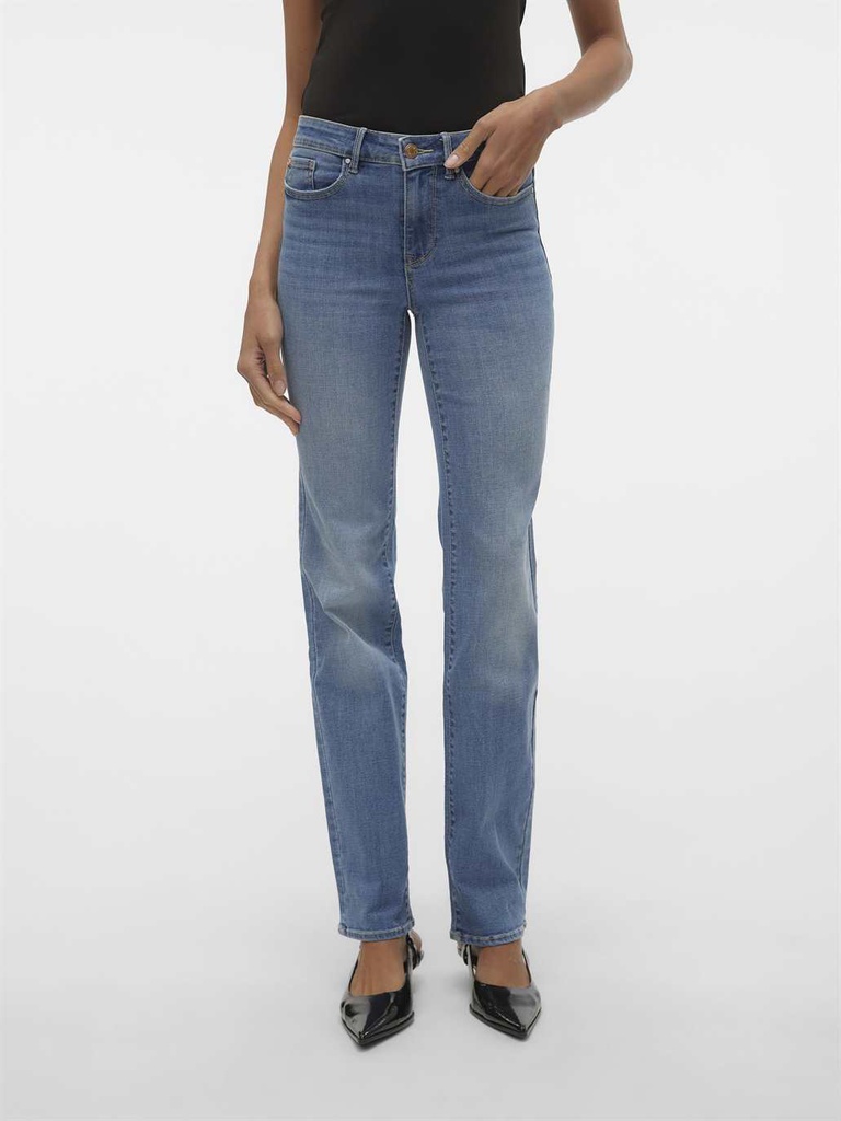 Jeans VERO MODA VMFLASH MR STRAIGHT JEANS LI347 GA NOOS