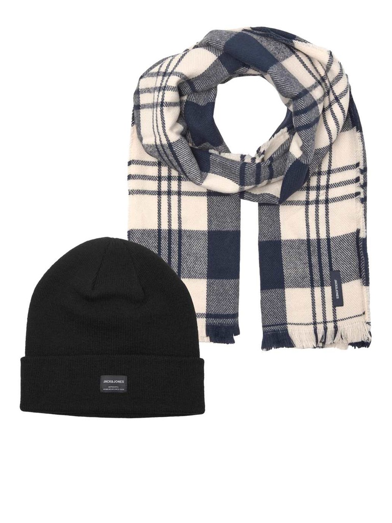 Bonnet JACK &amp; JONES JACFROST DNA BEANIE AND SCARF GIFTBOX