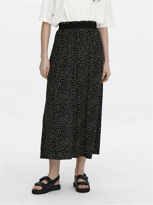 Jupe ONLY ONLVENEDIG AOP LIFE LONG SKIRT WVN NOOS