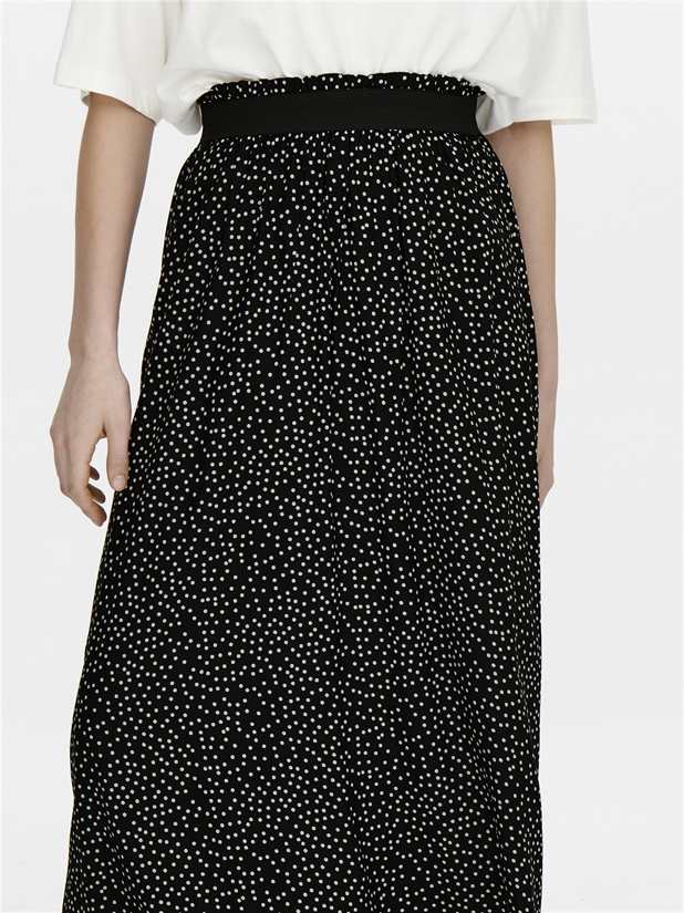 Jupe ONLY ONLVENEDIG AOP LIFE LONG SKIRT WVN NOOS