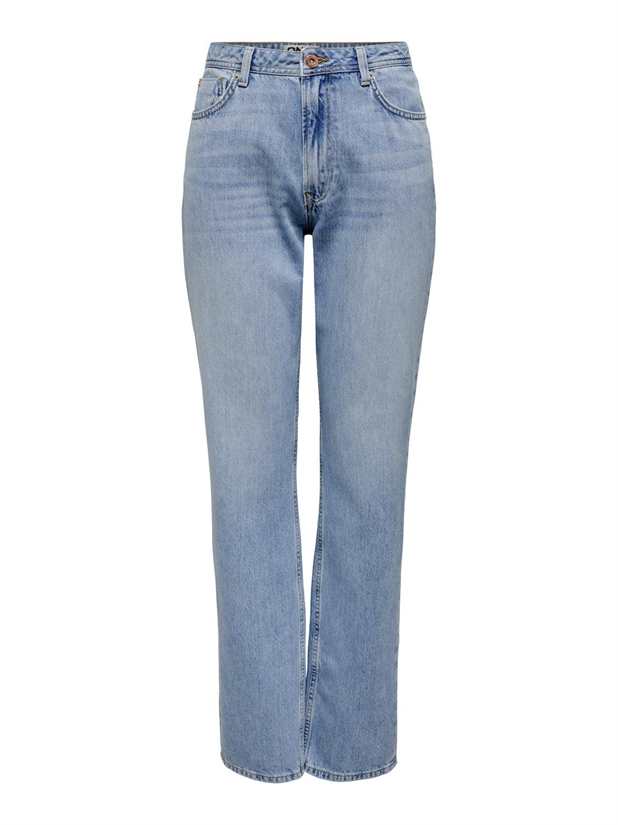 Jeans Straight ONLY ONLJACI MW STRAIGHT DNM CRO158 NOOS