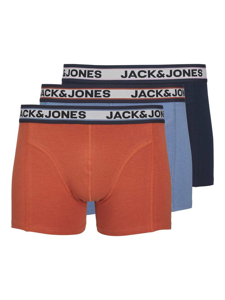 Sous-vêtements JACK &amp; JONES JACMARCO SOLID TRUNKS 3 PACK NOOS