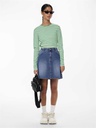 Jupe PIECES PCPEGGY HW MB DENIM SKIRT NOOS CP