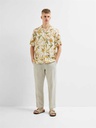 Chemise SELECTED SLHREGNOA MIX SHIRT SS RESORT