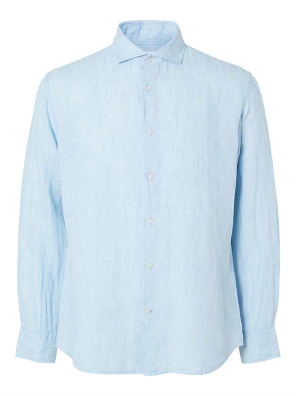 Chemise SELECTED SLHREGKYLIAN-LINEN SHIRT LS CUT AWAY