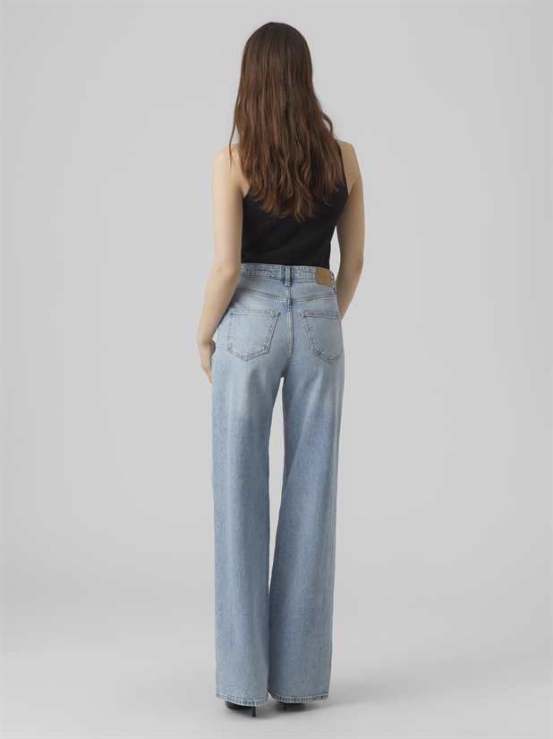 Jeans VERO MODA VMTESSA HR WIDE JEANS RA339 GA NOOS