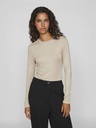 Top VILA VIALEXIA O-NECK L/S TOP - NOOS