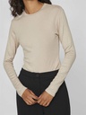 Top VILA VIALEXIA O-NECK L/S TOP - NOOS