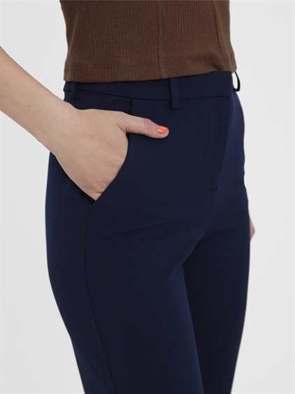 Pantalon VERO MODA VMZAMIRA MW STRAIGHT PANT GA NOOS