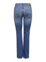 Jeans ONLY ONLEVERLY MW FLARED DNM CRO187