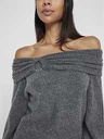 Pull VILA VIKENYA L/S OFF SHOULDER KNIT TOP/KA