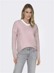 Pull ONLY ONLCAMILLA V-NECK L/S PULLOVER KNT NOOS