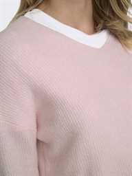 Pull ONLY ONLCAMILLA V-NECK L/S PULLOVER KNT NOOS