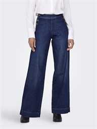 Jeans ONLY ONLMADISON HW BUTTON WIDE DNM GEN533NOOS