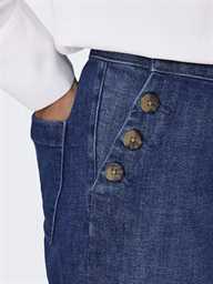 Jeans ONLY ONLMADISON HW BUTTON WIDE DNM GEN533NOOS