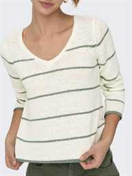 Pull ONLY ONLGEENA L/S V-NECK KNT NOOS