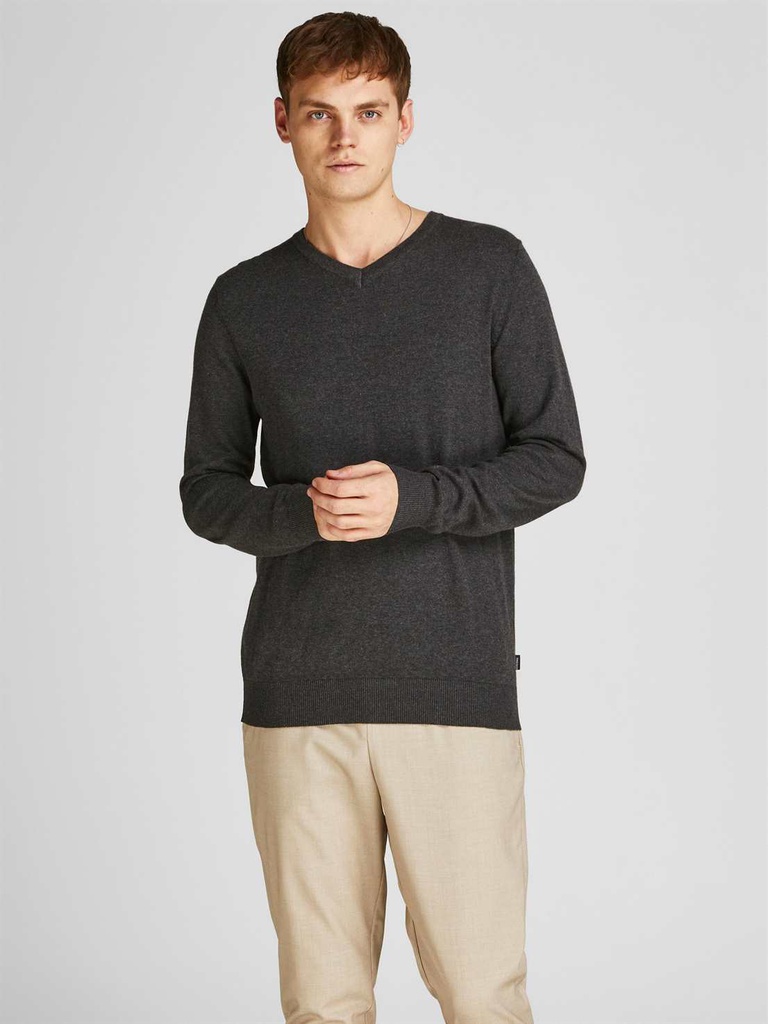 Pull JACK &amp; JONES JJEEMIL KNIT V-NECK NOOS