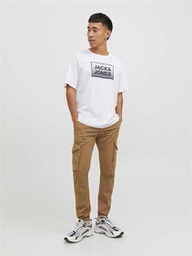 [12139912] Pantalon JACK &amp; JONES  JPSTPAUL JJFLAKE CARGO NOOS (27, L32, Marron)