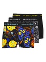 Sous-vêtements JACK &amp; JONES JACSUGAR SKULL TRUNKS 3 PACK. NOOS