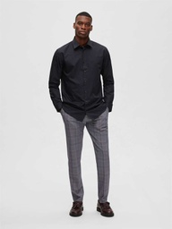 [16086754] Chemise SELECTED SLHREGETHAN SHIRT LS NOOS (S, Noir)