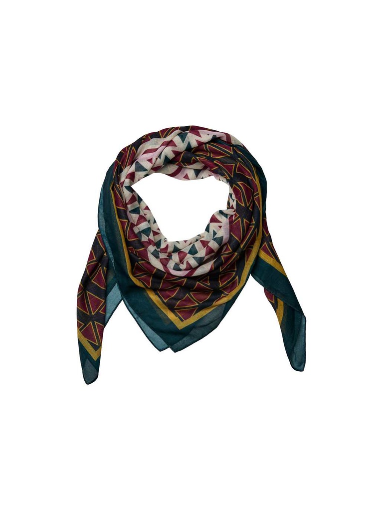 Foulard PIECES PCTASSELO SQUARE SCARF KAC FC