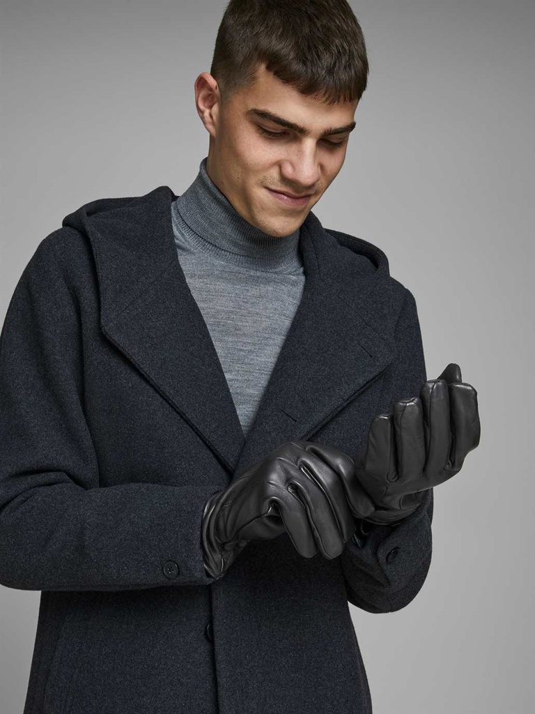 Gants JACK &amp; JONES JACMONTANA LEATHER GLOVES NOOS