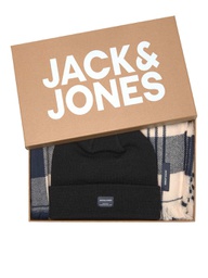 [12197780] Bonnet JACK &amp; JONES JACFROST DNA BEANIE AND SCARF GIFTBOX