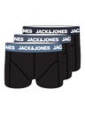 Sous-vêtements JACK &amp; JONES JACSOLID TRUNKS 3 PACK OP