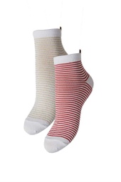 [17140773] Chaussettes PIECES PCLAURA ANKLE SOCKS 2-PACK BC NOOS