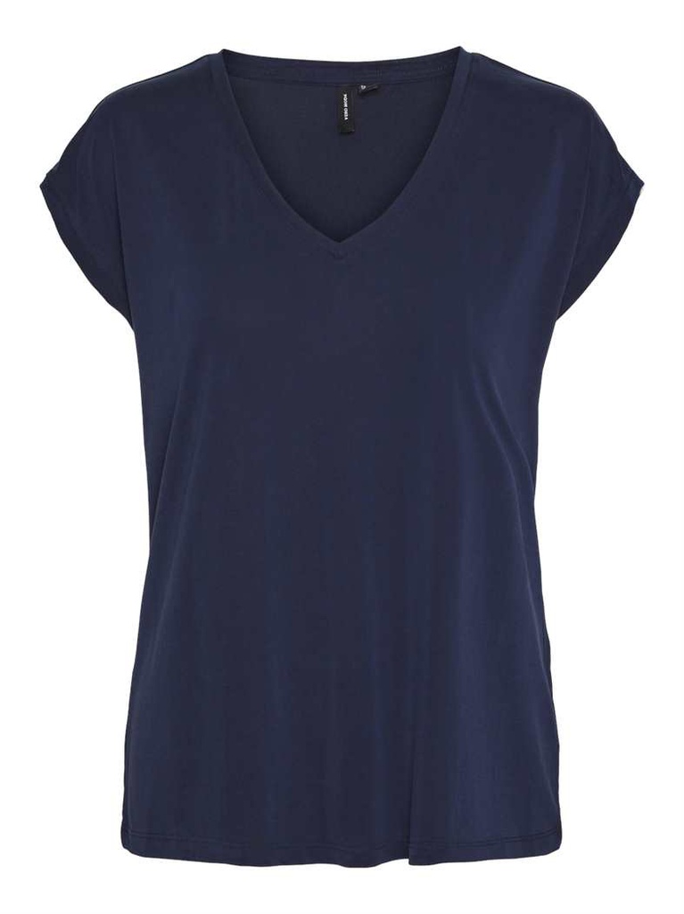 Top VERO MODA VMFILLI SS V-NECK TEE GA NOOS