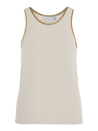 [14096406] Top VILA VILINNI TANK TOP (L, Beige Clair)