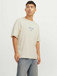 [12256929] T-shirt JACK &amp; JONES JORGUMBO TEE SS CREW NECK TG (L, Beige Clair)