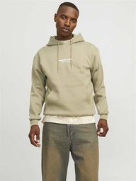 [12241687] Sweat JACK &amp; JONES JORVESTERBRO SWEAT HOOD NOOS (L, Beige Foncé)