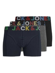 [12269475] Sous-vêtements JACK &amp; JONES JACETHAN TRUNKS 3 PACK W (L)