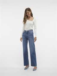 Jeans VERO MODA VMTESSA HR WIDE JEANS RA380 GA NOOS