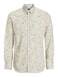 Chemise JACK &amp; JONES JPRBLABARNES PRINT DOBBY L/S SHIRT LN