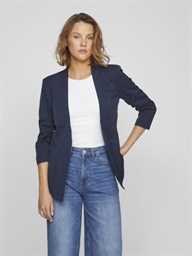 [14039434] Blazer VILA VIHER NEW 3/4 BLAZER -NOOS (XS, Bleu Foncé)